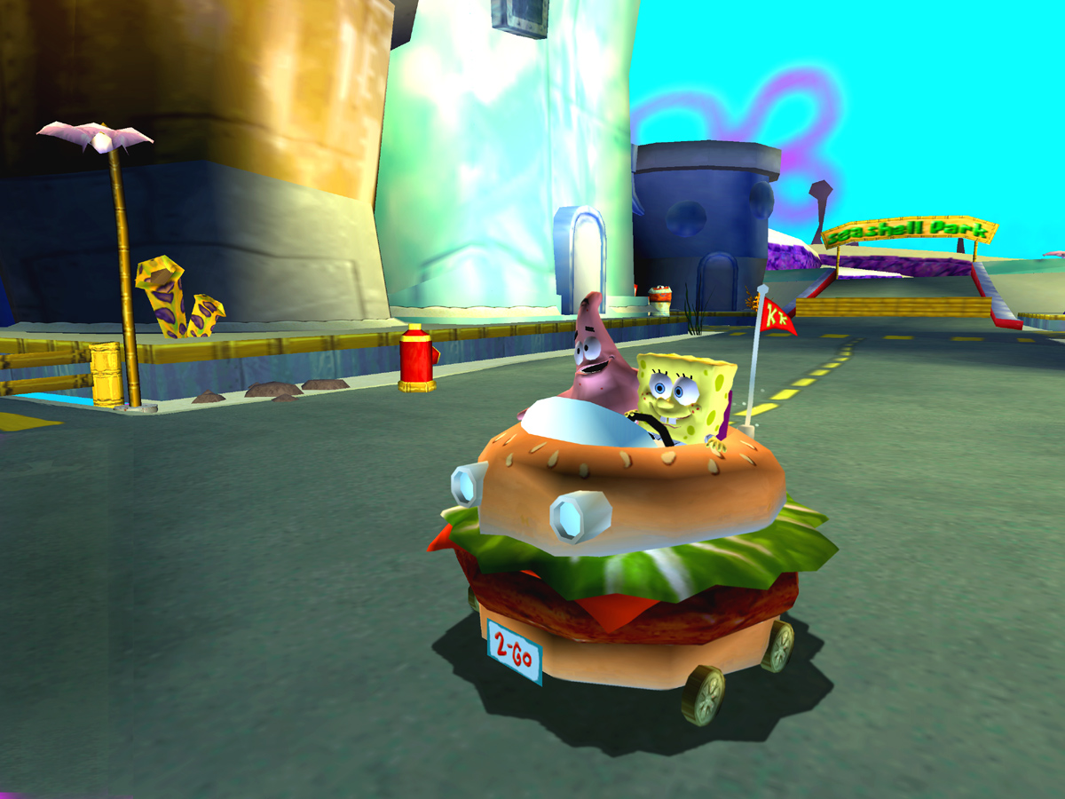 Spongebob 3d Driving Game
